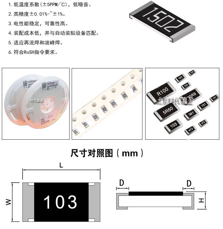 薄膜貼片電阻